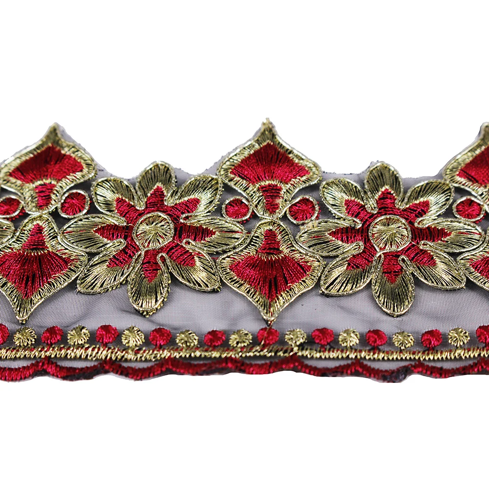 Red with gold-2