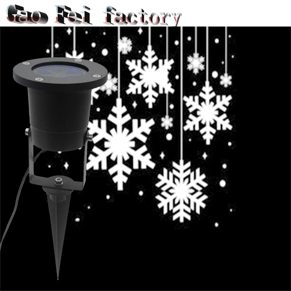 magical falling white snowflakes christmas light projector magical falling white snowflakes christmas light projector