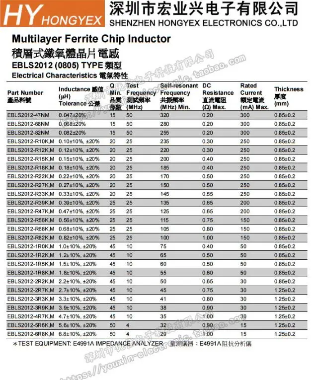 50 шт./лот 0805 индуктор поверхностного монтажа 1UH 2.2UH 2.7UH 3.3UH 4.7UH 5.6UH 6.8UH 7.5UH 8.2UH 10UH 22UH 33UH 47UH 68UH 100UH все серии