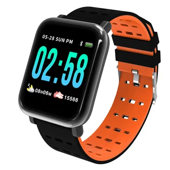 

A6 Sport Smart Watch Heart Rate Monitor Fitness Tracker Sleep Monitor Waterproof Sport Watch Band for IOS Android Gifts