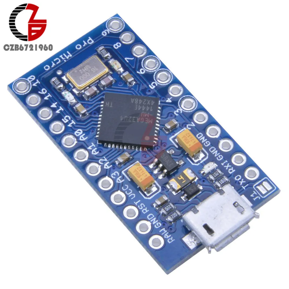 Micro USB ATmega32U4 Pro микро 3,3 V 8 МГц совета модуль для Arduino/Леонардо ATMega 32U4 контроллер Pro-Micro заменить ATmega328