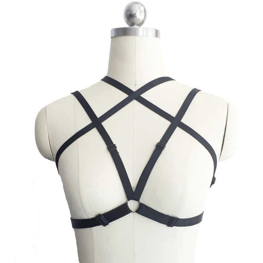Women Sexy Harness Cage Bras Gothic Lingeries BODY HARNESS Clothes For