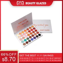

BEAUTY GLAZED Eyeshadow Palette Matte Long-lasting Shimmer Eye shadow Luminous Natural Cosmetics 35 Colors