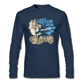 

Full Sleeve Fitted Daily Wear T-shirts Online Shopping Men's Tops Forest Fighter 3D Print Men's tshirt Factory Sale