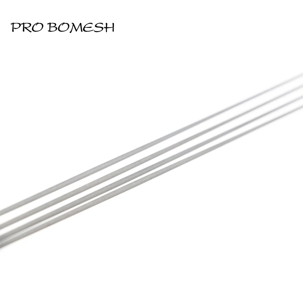 

Pro Bomesh 4PCS Solid Carbon 25cm-50cm 1 Section Rod Tip For Repairing Fishing Rod Replacement DIY Fishing Rod Accessory Pole