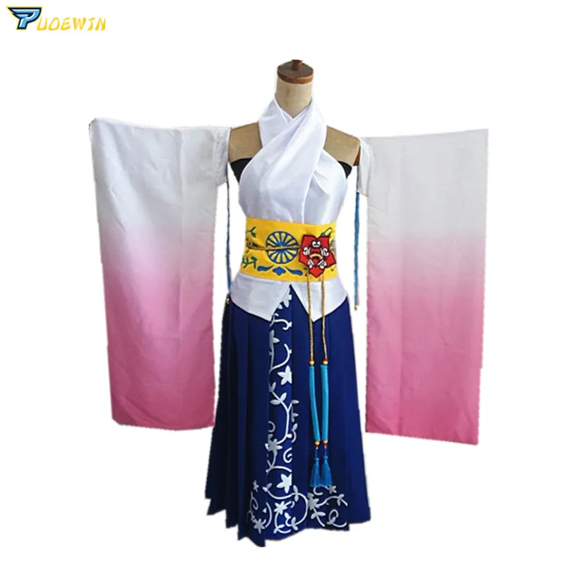 

Final Fantasy X 10 Yuna Cosplay Costume Custom Made