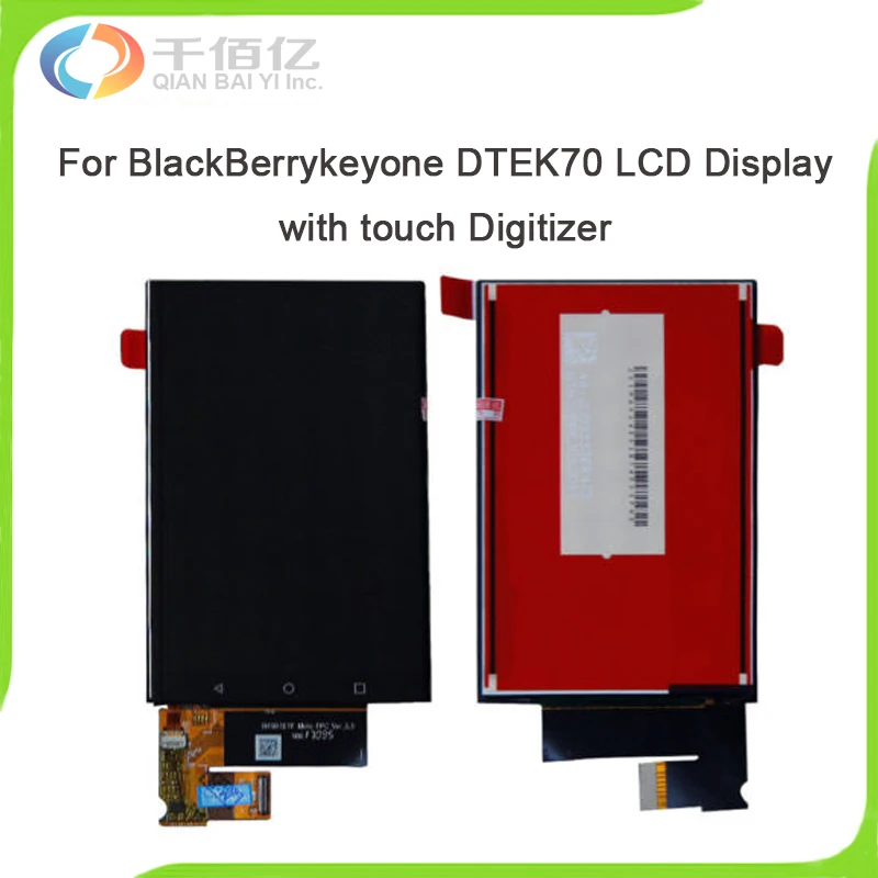 

Original New DTEK70 LCD Display with Touch Digitizer for BlackBerry Keyone DTEK70 LCD Display 1620x1080 Pantalla Replacement LCD