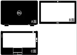 Специальный ноутбука углеродного волокна кожного покрова кожух для Dell Latitude E6320 13.3 дюйма