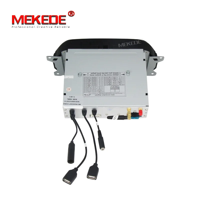 Cheap MEKEDE Android 8.1 Car DVD For Fiat Tipo Egea 2015 2016 2017 Auto Stereo Radio FM RDS Audio Video GPS Navigation Reverse Camera 4