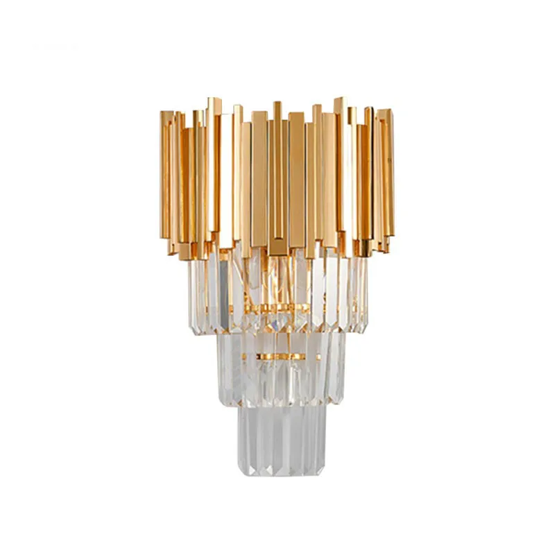

Eusolis Modern Wall Light Wall Lamps Indoor Modern Lampen Kristal Luminaire Applique Murale Edison Light Fixtures Iluminacao