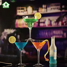 Хрустальный прозрачный бокал для шампанского, бокал для мартини, бокал для коктейлей, чашка Маргарет, барная посуда, бокал для коктейлей, вечерние, кухонные принадлежности