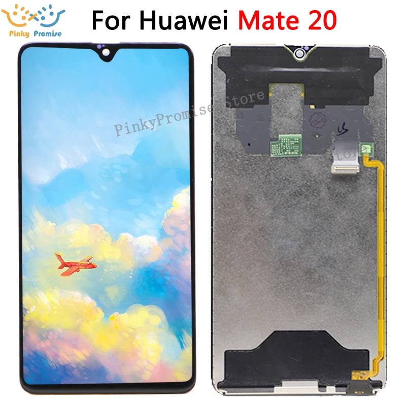 ЖК huawei mate 20 ЖК-дисплей кодирующий преобразователь сенсорного экрана в сборе Замена mate 20 huawei mate 20 фотографии lcd