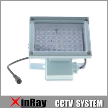 Free Shipping 54 Strong LED Auxiliary Lighting for Surveillance CCTV Camera,50m Infrared LED,XR-IL-1,Wholesale