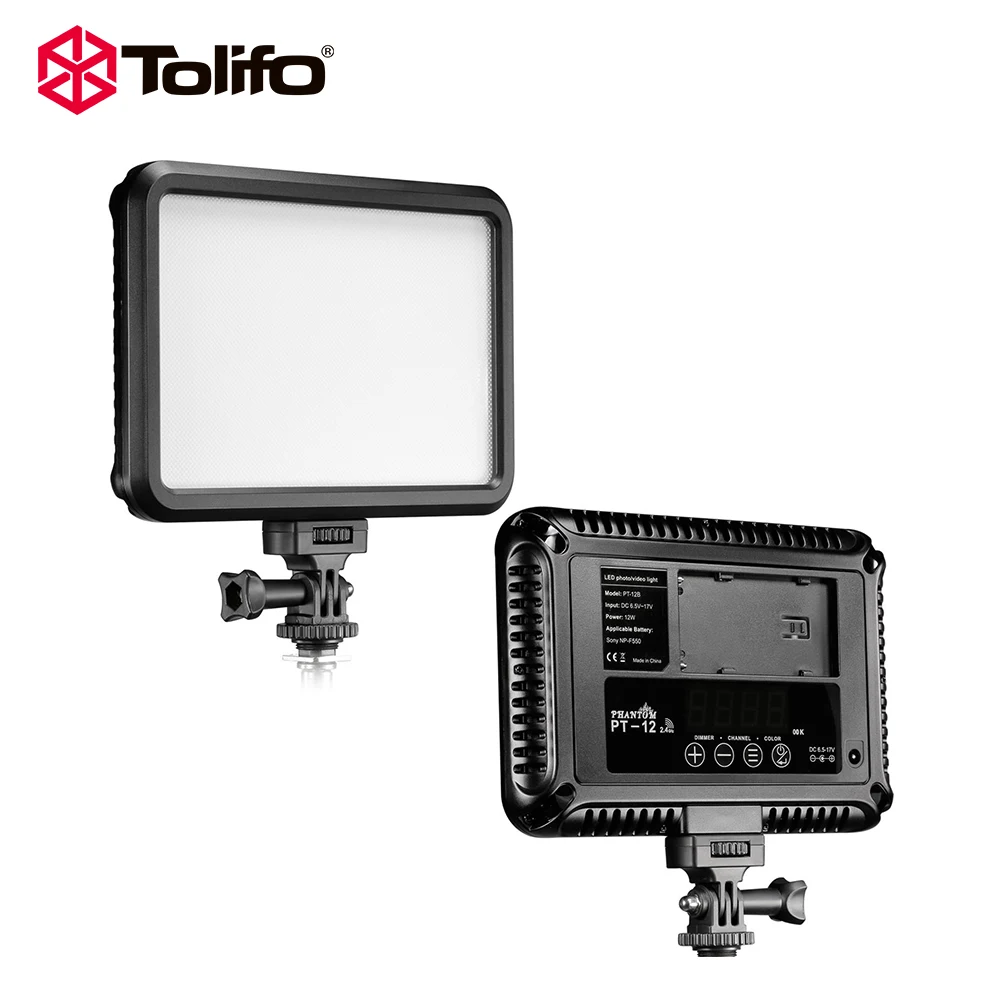 Tolifo Pt 12b Тонкий Ультратонкий двухцветный светодиодный светильник для