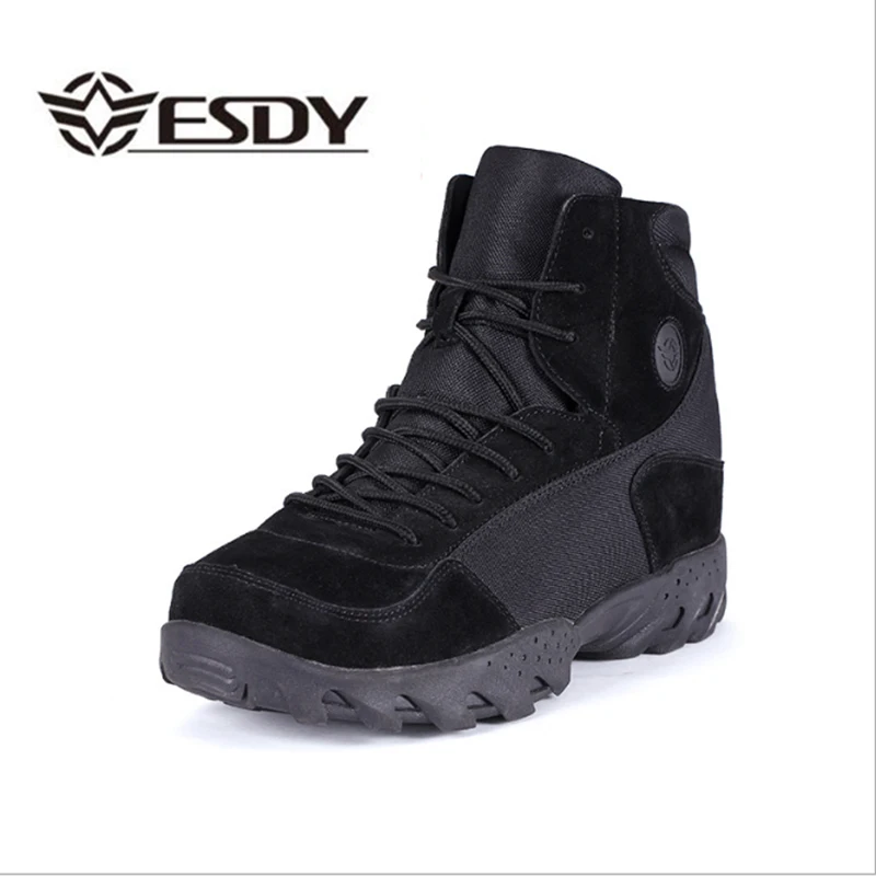 

2017 Winter Men Military Army Boots Autumn Special Force Tactical Desert Combat Boats Leather Snow Boots Shoes Mens