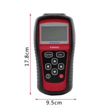 2017 New arrival car diagnostic tool Autel OBD Scan Tool OBD2 Scanner Code Reader Scanner KW808 hot selling