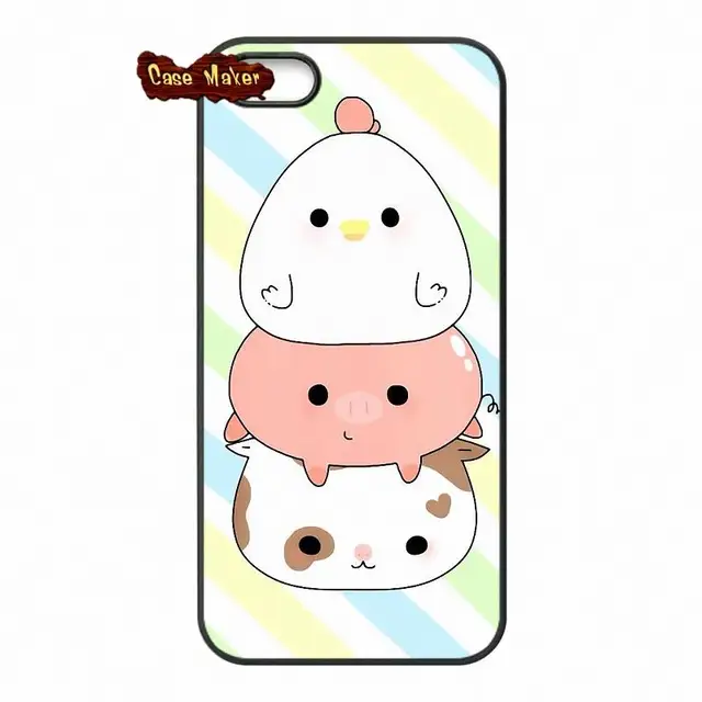 Molang Kawaii Wallpapers Protective Cover Case For iPhone 4 4S 5S 5 5C 6 6S  Plus Samsung Galaxy S2 S3 S4 S5 MINI S6 S7 Edge Plus - AliExpress  Cellphones & Telecommunications