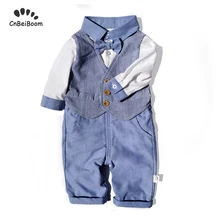 Baby boy outfit clothes sets 2019 New spring brand baby clothing set romper + pant 2pcs gentleman suit newborn birthday costume Baby boy outfit clothes sets 2019 New spring brand baby clothing set romper + pant 2pcs gentleman suit newborn birthday costume