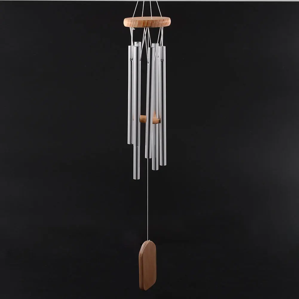 Large Gold 27 Tubes Windchime Chapel Bells Wind Chimes Door Hanging Home Decor