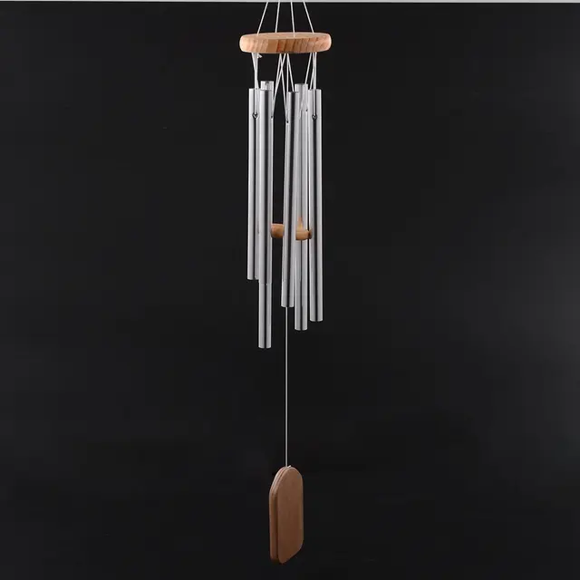 Antique Amazing Grace Deep Resonant 6 Tube Windchime Chapel Church