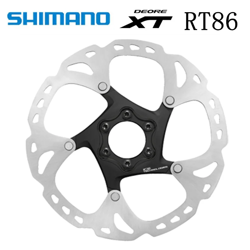 Тормозной диск SHIMANO XT SM RT86 RT76 тормозной 6 болтов M8000 для горных велосипедов 160 мм 180