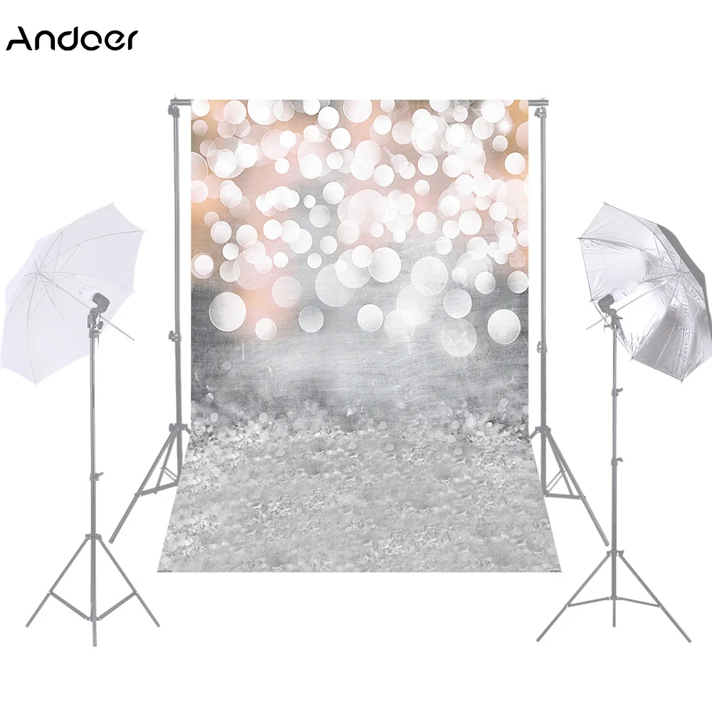 

Andoer 1.5*2.1m/5*7ft Photography Photo Background Backdrops Studio Video Backdrop Digital Printed Photo Studio Props 5 Colors