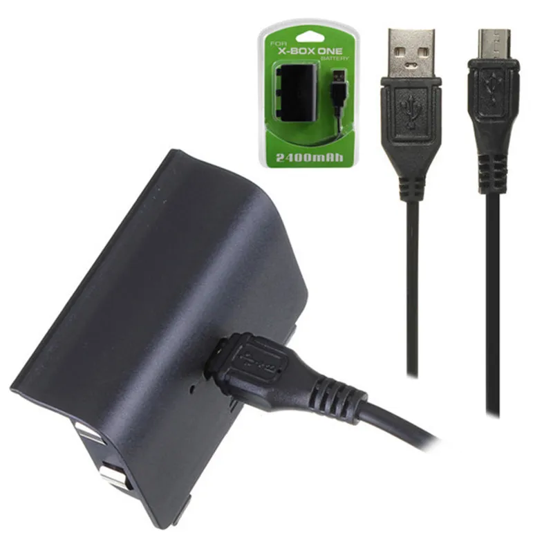 USB Charging 2400mAh Rechargeable Replacement Backup Battery Pack For