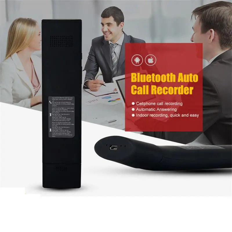 Портативный беспроводной Bluetooth приемник мобильного звонка-записывающее устройство автоматический ответ и запись для записи телефонных ра... Портативный беспроводной Bluetooth приемник мобильного звонка-записывающее устройство автоматический ответ и запись для записи телефонных ра...