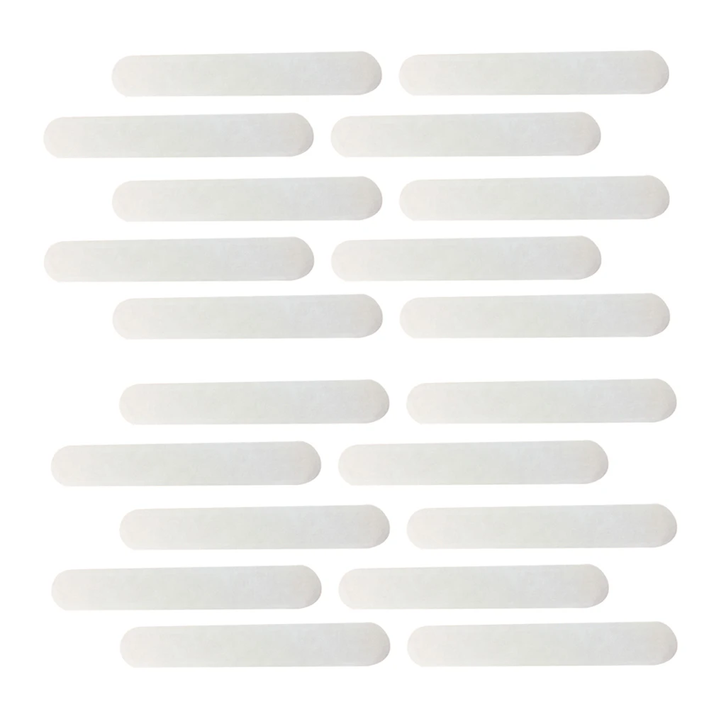 Perfeclan 20 Pack Hat Size Reducer Cap Saver Sweat Guard Absorber Reduce Sizing Tape Moisture Wicking Strips 