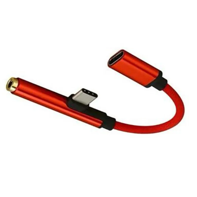 

USB Type C to 3.5mm Earphone Headphone Cable Adapter USB-C to 3.5mm Jack Aux Cable for Letv 2 2pro max2 Pro 3 Xiaomi 6