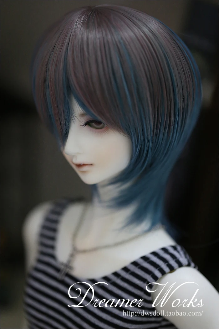 1/4 1/3 масштаб BJD парик короткие волосы для BJD/Аксессуары для кукол SD, не включены куклы, обувь, одежда и другие аксессуары 18D1363