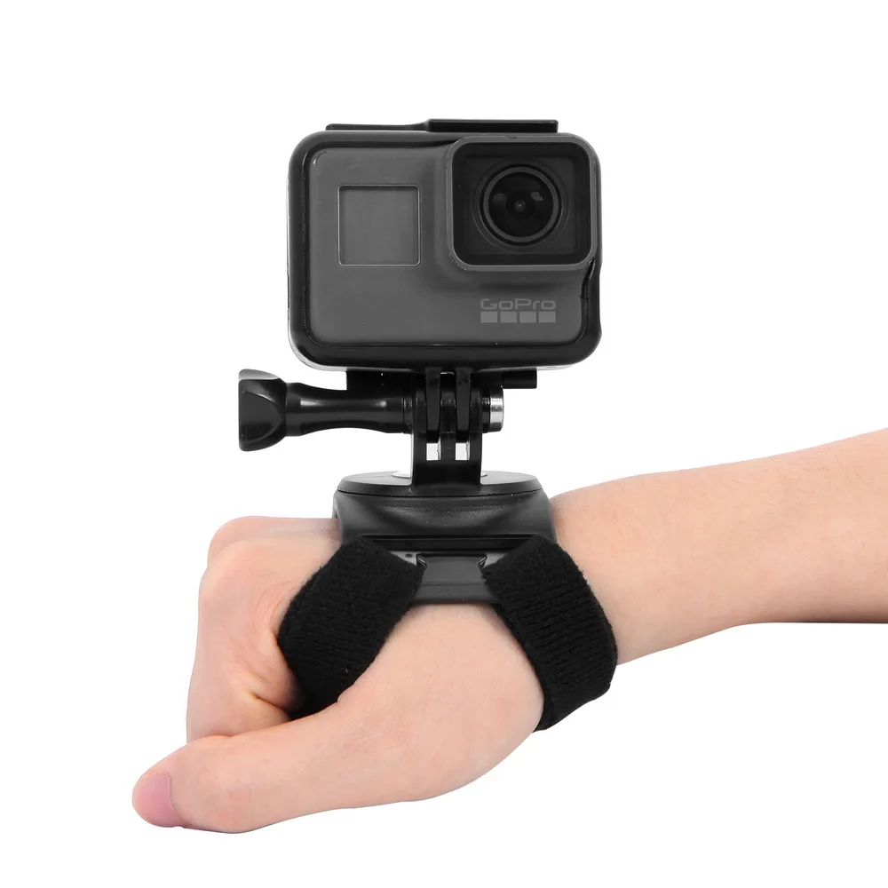 360 Degree Rotate Hand Arm Wrist Strap Band Mount Holder Kit Fr Gopro