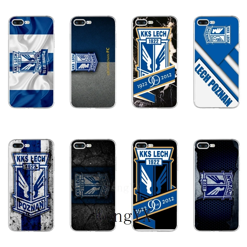 

football team Lech Poznan Slim silicone Soft phone case For Samsung Galaxy S3 S4 S5 S6 S7 edge S8 S9 Plus mini Note 3 4 5 8