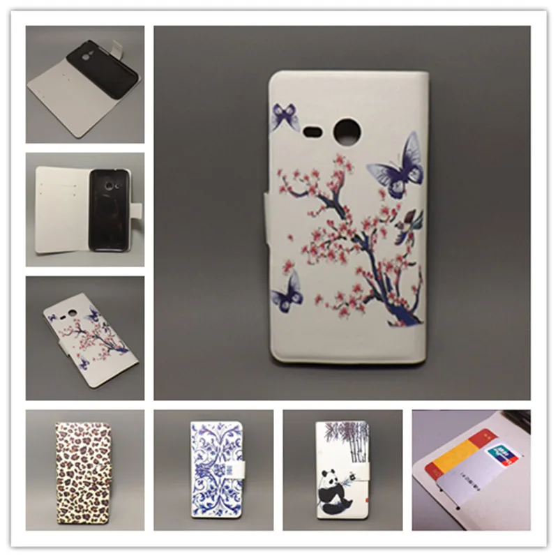 

11 species pattern Ultra thin butterfly Flower Flag vintage Flip Cover For HTC One Mini 2 M8 Mini Cellphone Case ,Free shipping