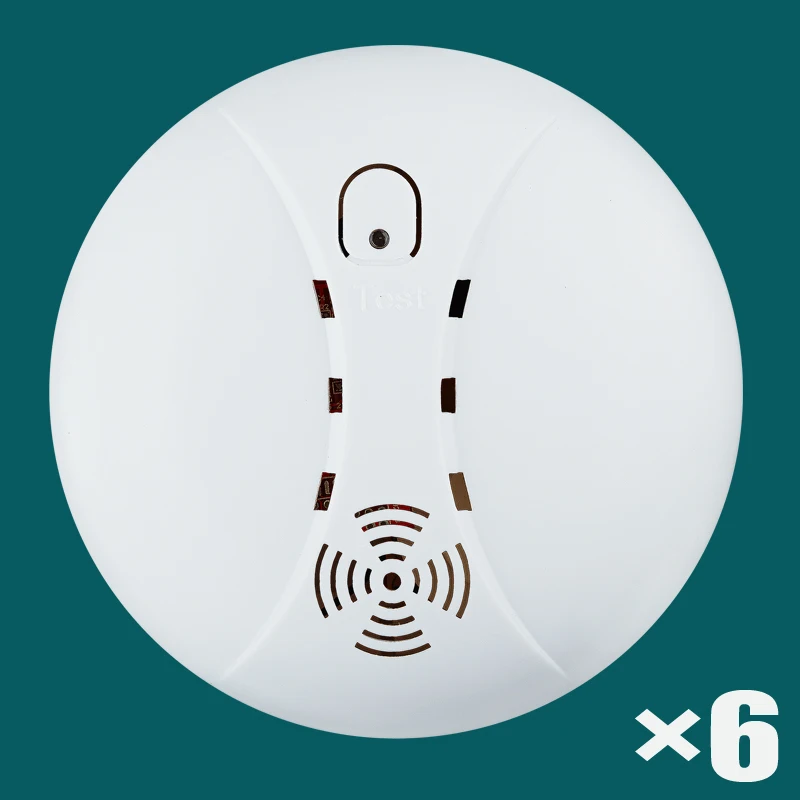 

433MHz Portable Alarm Sensors Wireless Fire Smoke Detector for all of alarm system in our store smoke sensor