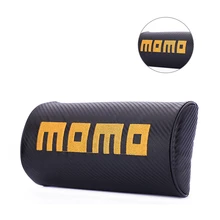 Автомобильный подголовник Момо подушка для шеи для Volkswagen Renault Buick Chevrolet Nissan Audi BMW углеродное волокно автомобильное сиденье поддержка шеи Декор