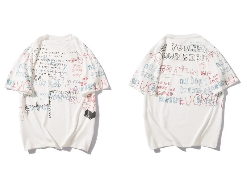 Graffiti Print Tshirts 2