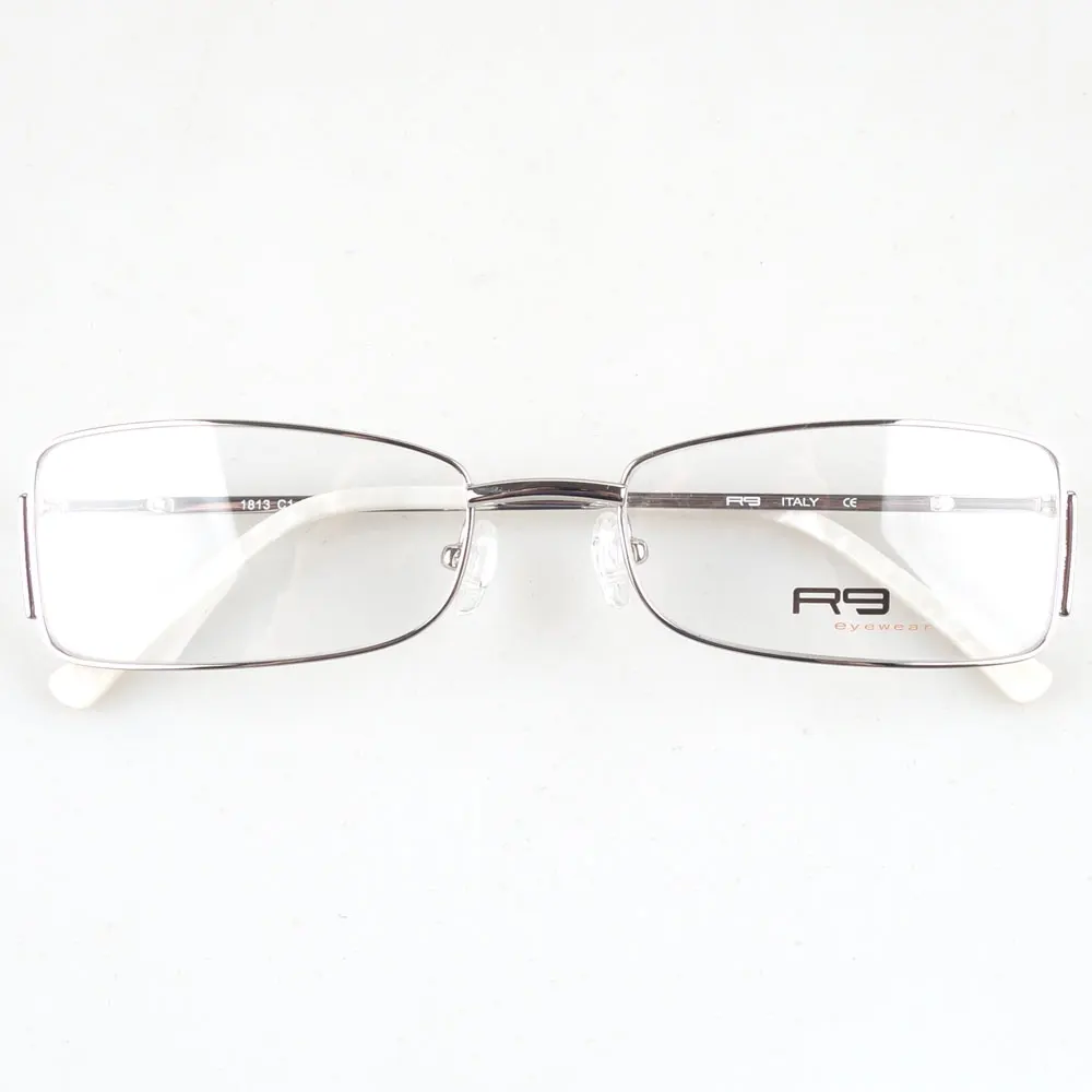 Италия Высокое качество Весна шарнир металлические оправы для очков по рецепту для женщин