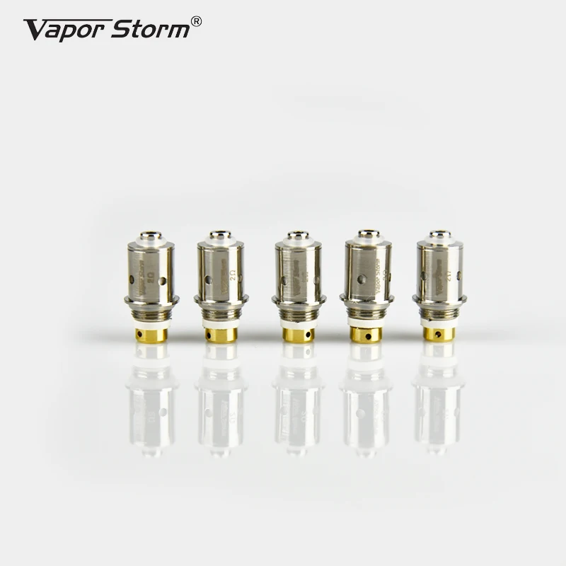 Vapor Storm 5 шт./лот чистый вкус Mini16 распылитель катушки мини 16 головы 1,6-2,0 ом органический хлопок электронная сигарета испаритель