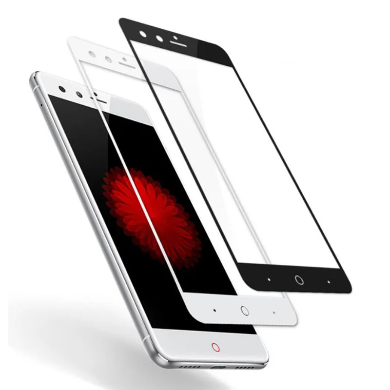 

Full Cover Tempered Glass For ZTE Nubia Z17 Z11 mini S Z11 Max For ZTE Blade V8 A2 Plus M2 Lite Z17 Screen Protector Glass Film