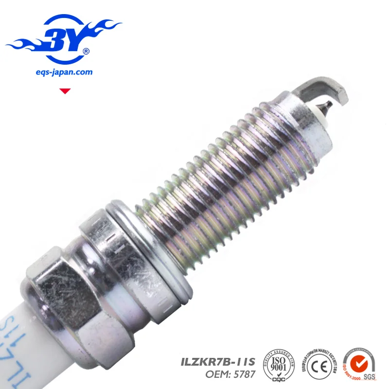 

6pcs/lot . ILZKR7B-11S 5787 IRIDIUM PLATINUM spark plug ILZKR7B11S for 5787 12290-R48-H01 12290R48H01 SXU22HCR11S