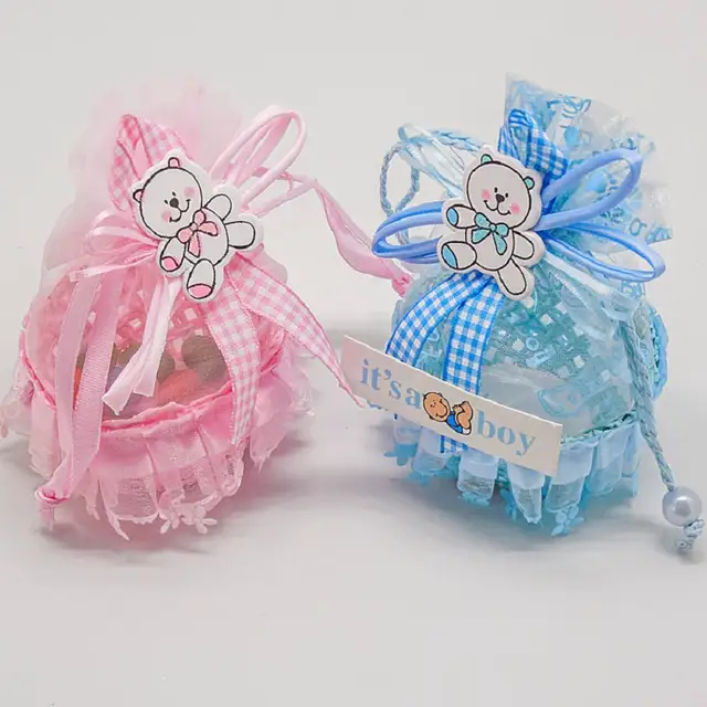 Creative Candy Box Fruit Basket Baby Shower Favors Boxes And Bags