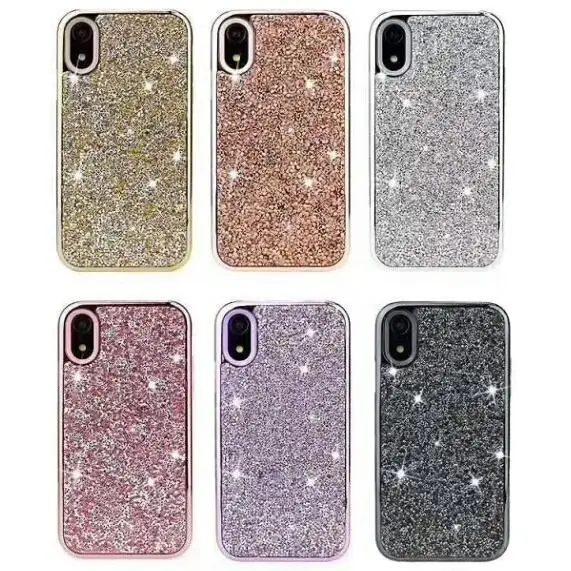 

Phone Covers For iPhone Xr Xs Max Fashion Glitter Diamond Phone Bag for iPhone 7 8 Plus 6 6s Plus X SE 5 5s Case Cover Skins