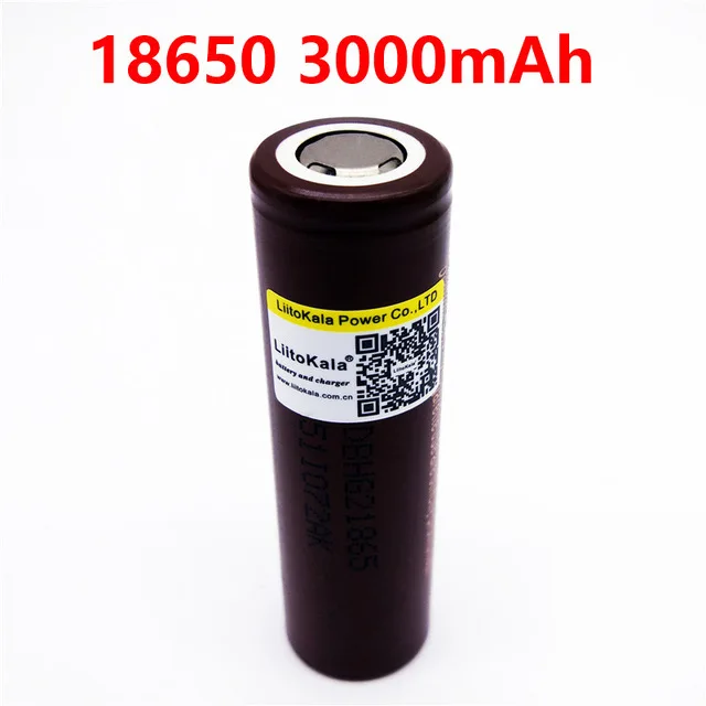 2018 LiitoKala для HG2 18650 3000 мАч аккумуляторные батареи электронной сигареты мощный