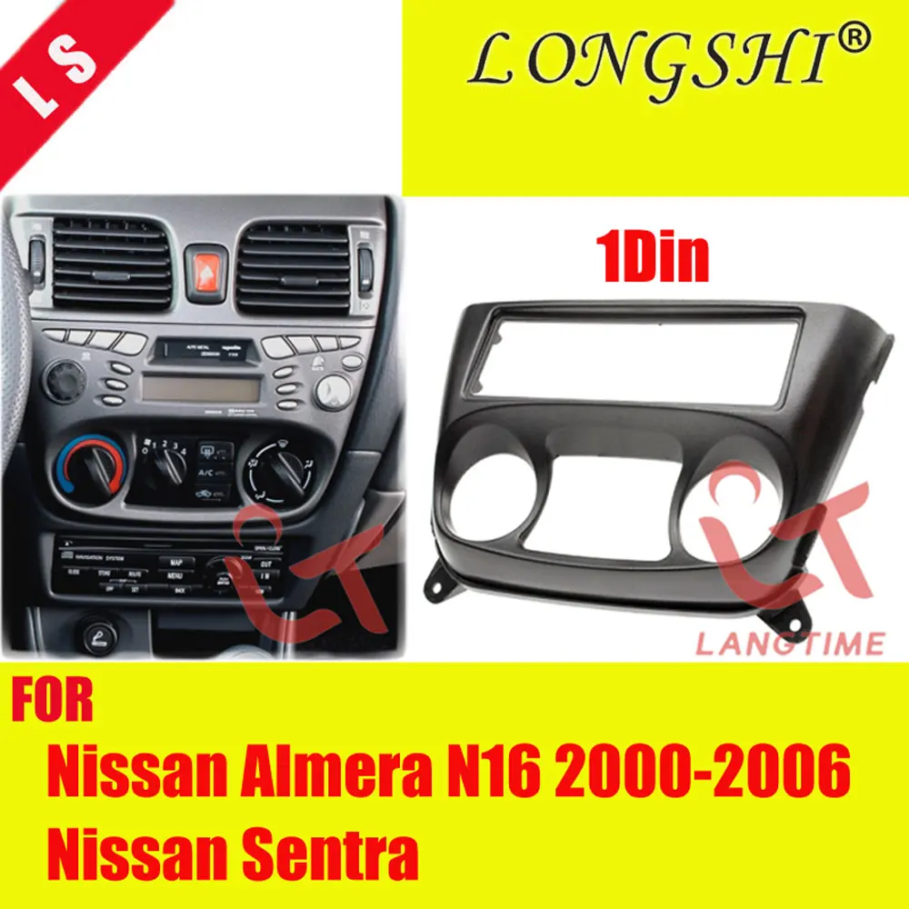 Autoradio façade radio set pour Nissan Almera n16 2001-2005 11-024-018-010