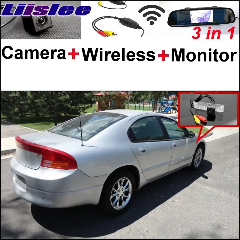 

Liislee For Dodge Intrepid 1998~2004 3 in1 Special Rear View Camera + Wireless Receiver + Mirror Monitor DIY Back Parking System