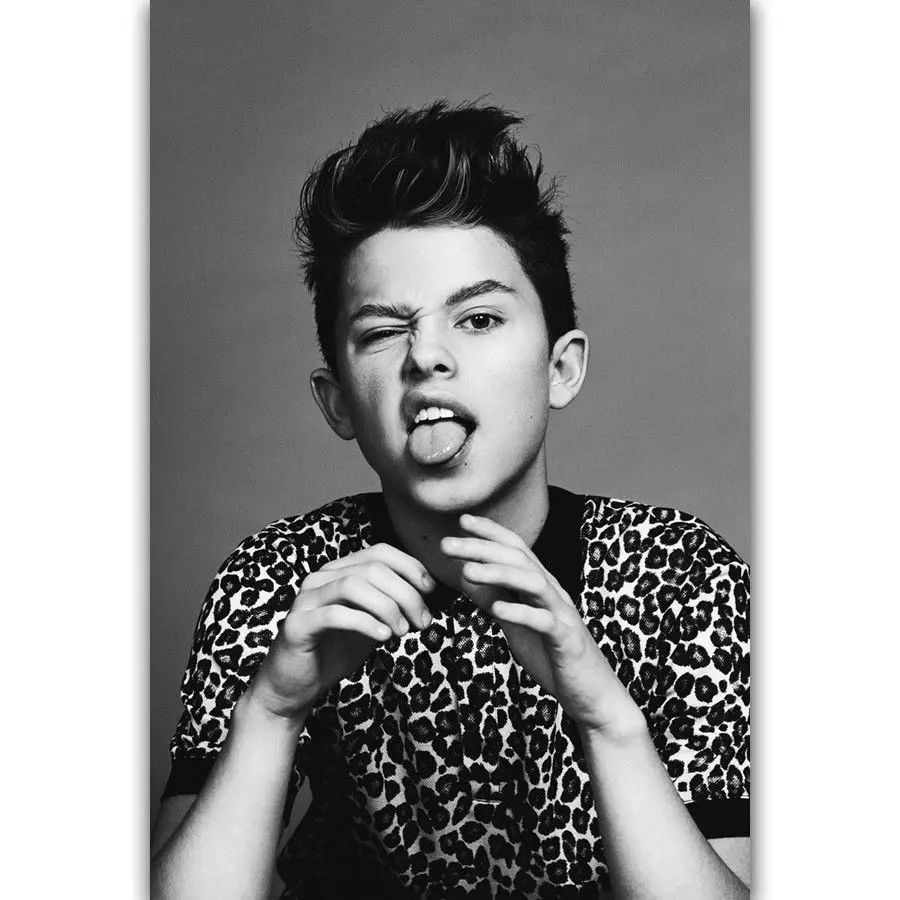 New Jacob Sartorius Usa Pop Child Music-Silk Art Poster Wall Sicker Decorazione Regalo