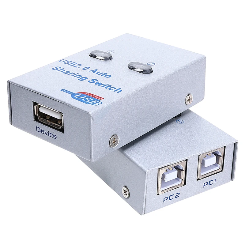 USB 2 0 сплиттер Автоматический Обмен переключатель для ПК Компьютерные принтеры