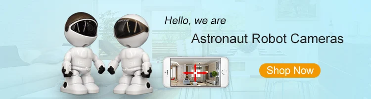 White-robot-camera