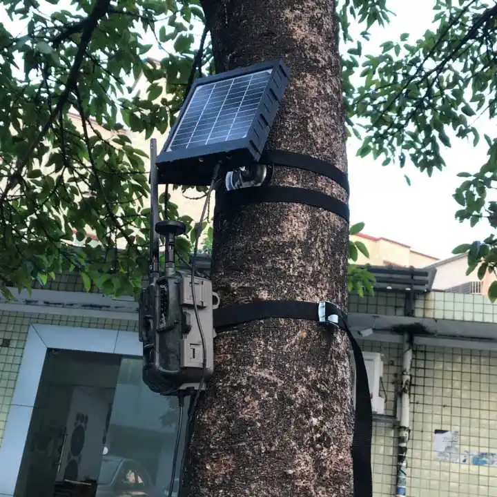 Solar Panel 3000mAh 3W For 4G Hunting Camera Photo Traps WildCamera External Solar Power Charger With Aluminum Battery  (6)